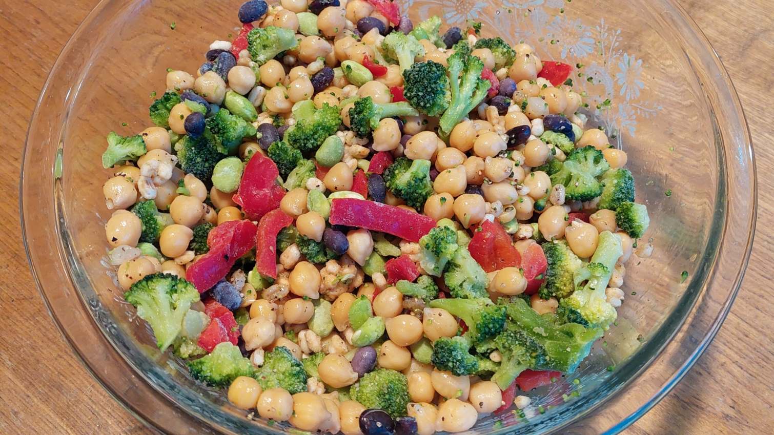 Chickpea Vegetable Casserole (5 Min, Vegan)